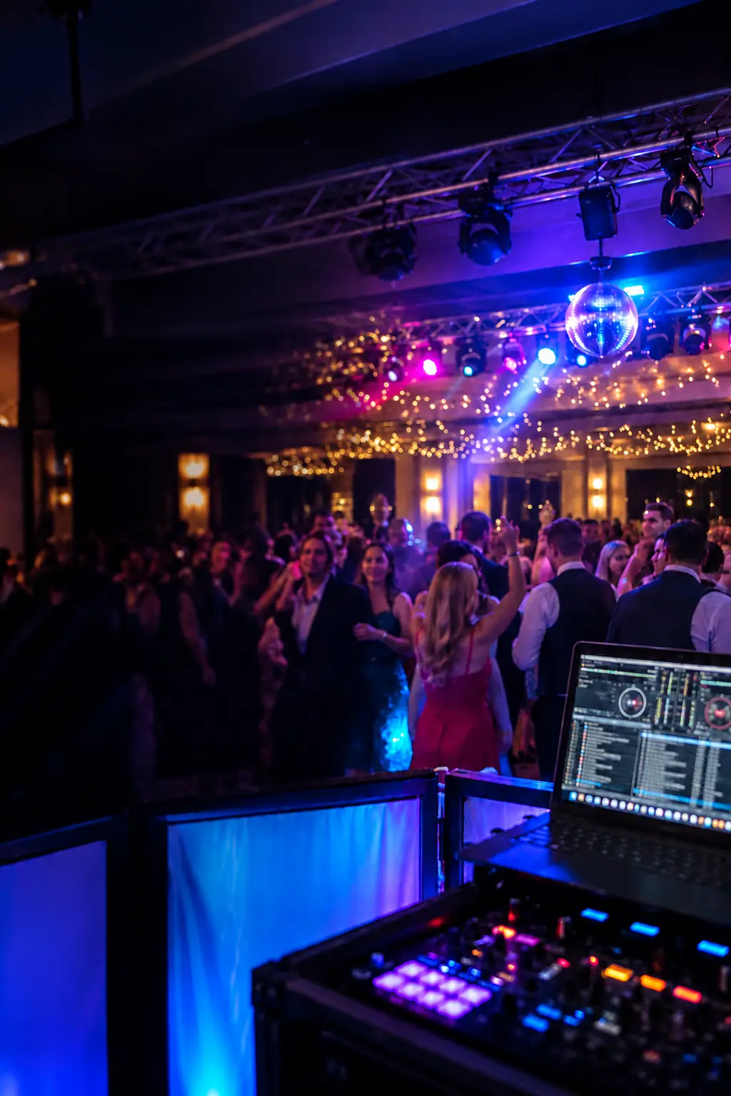 Corporate gala evening lit by Kingdom DJs