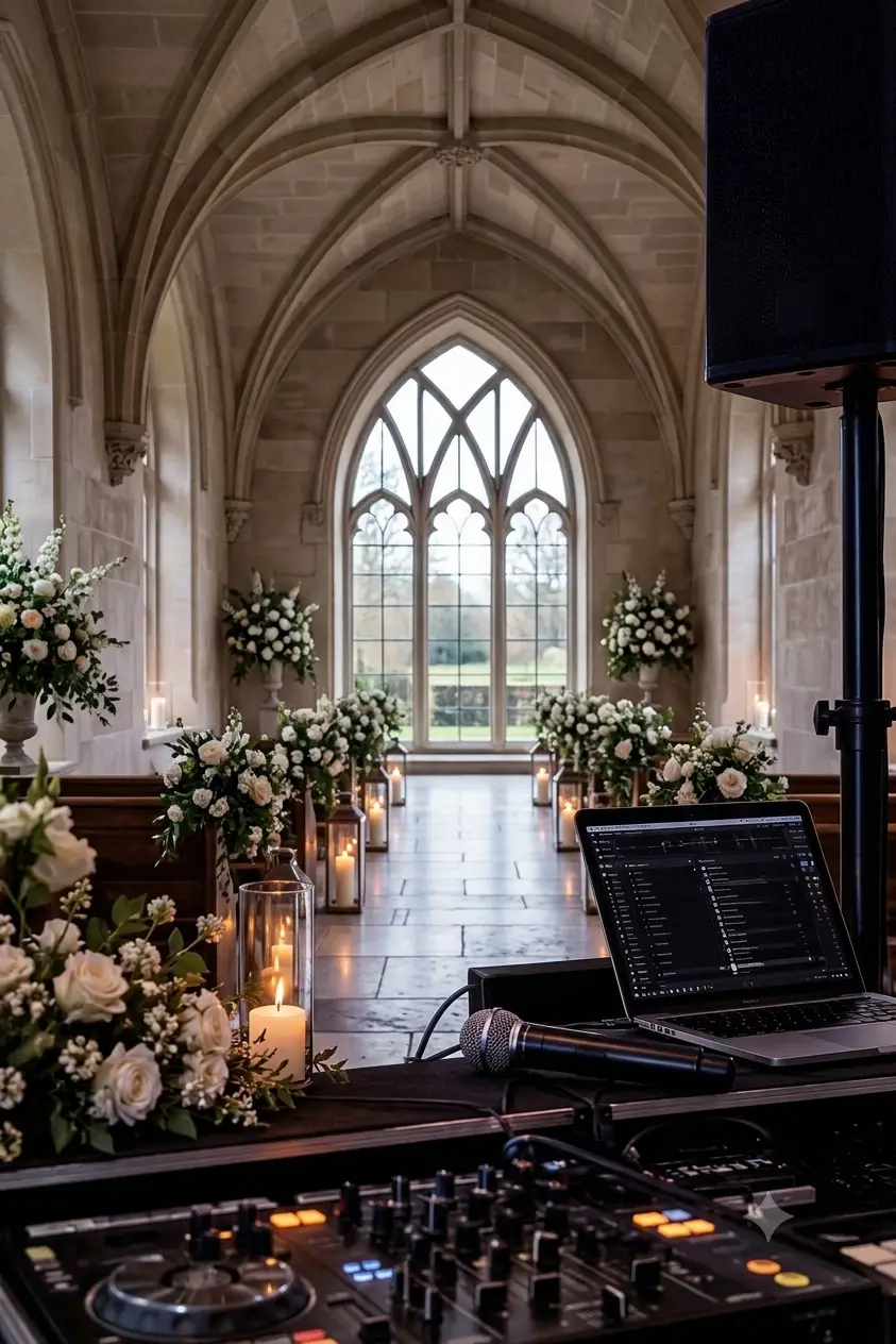 Kingdom DJs performing at a wedding reception in Killarney